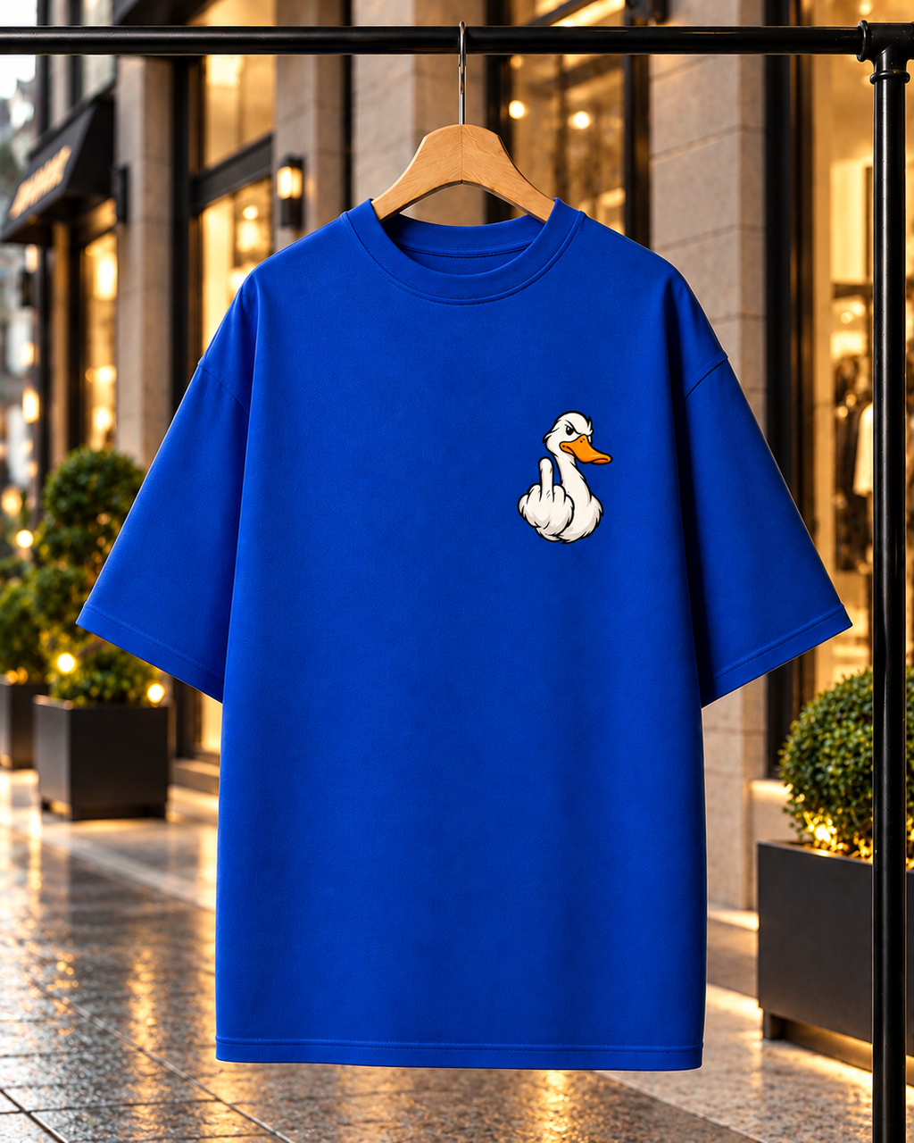 DUCK YOU Oversized T-shirt | Unisex Premium Streetwear