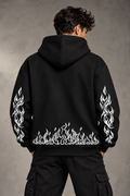 Blaze Oversized Cotton Fleece hoodie | Unisex