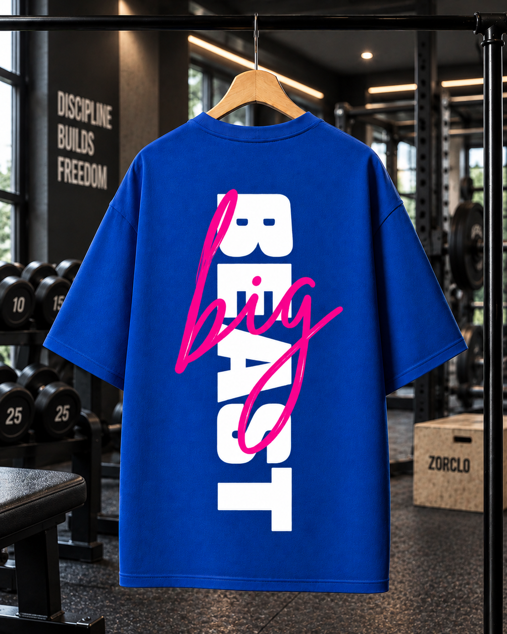 Big Beast Oversized Gym T-shirt | Unisex
