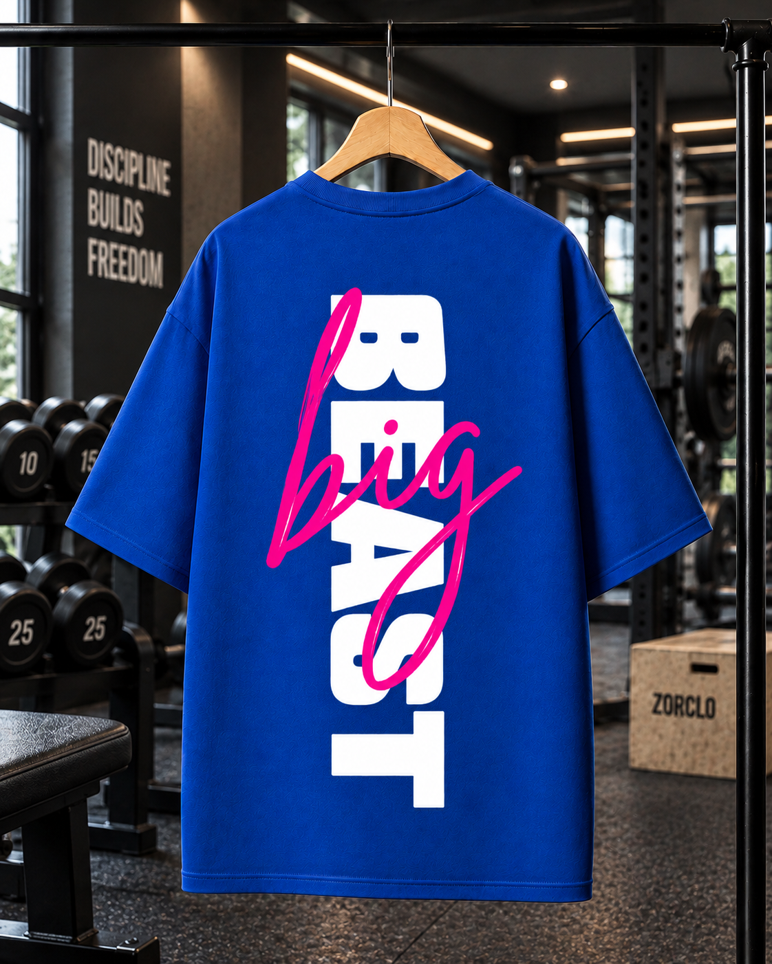 Big Beast Oversized Gym T-shirt | Unisex