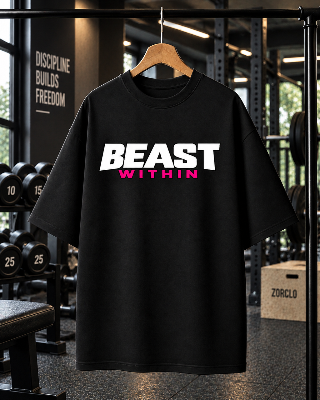 Big Beast Oversized Gym T-shirt | Unisex
