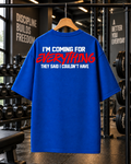 No Limits Oversized Gym T-shirt | Unisex
