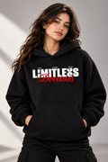 LIMITLESS DREAMS Oversized Cotton Fleece Hoodie | Unisex