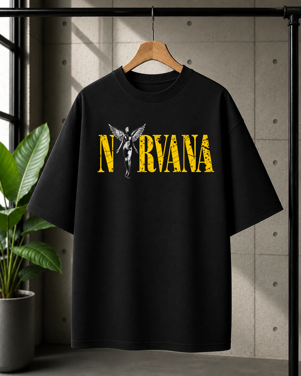 Nirvana Oversized Cotton T-shirt | Unisex premium Streetwear