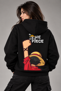 One Piece Oversized cotton Fleece Hoodie | Unisex
