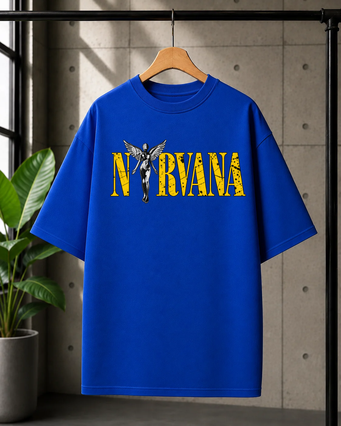 Nirvana Oversized Cotton T-shirt | Unisex premium Streetwear