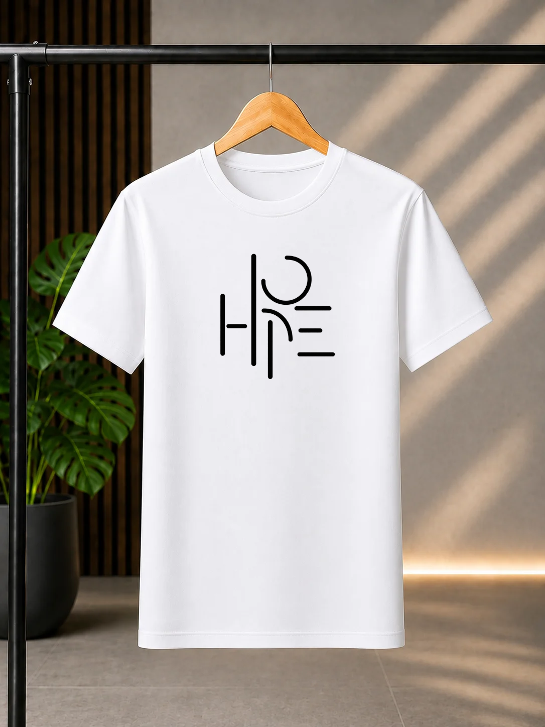 Hope Regular Fit Cotton T-shirt | Unisex