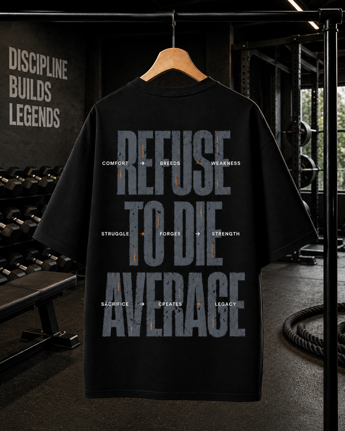 Refuse to die | Unisex Oversized Tee