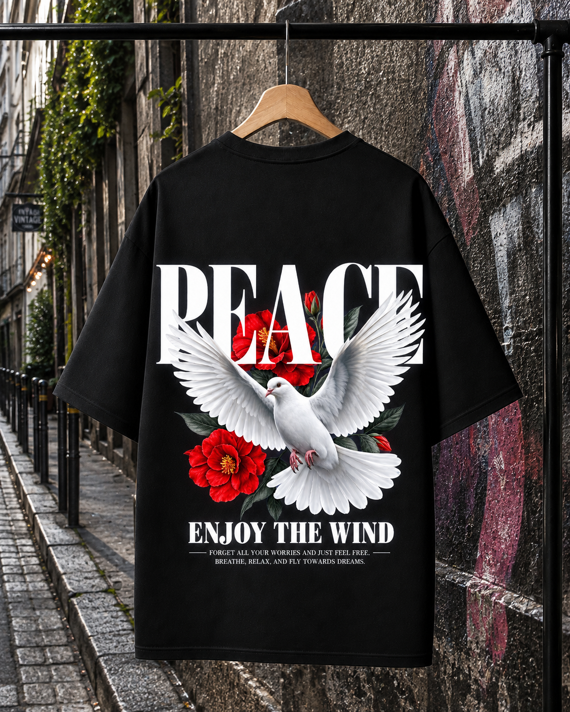 PEACE | Unisex Oversized Tee