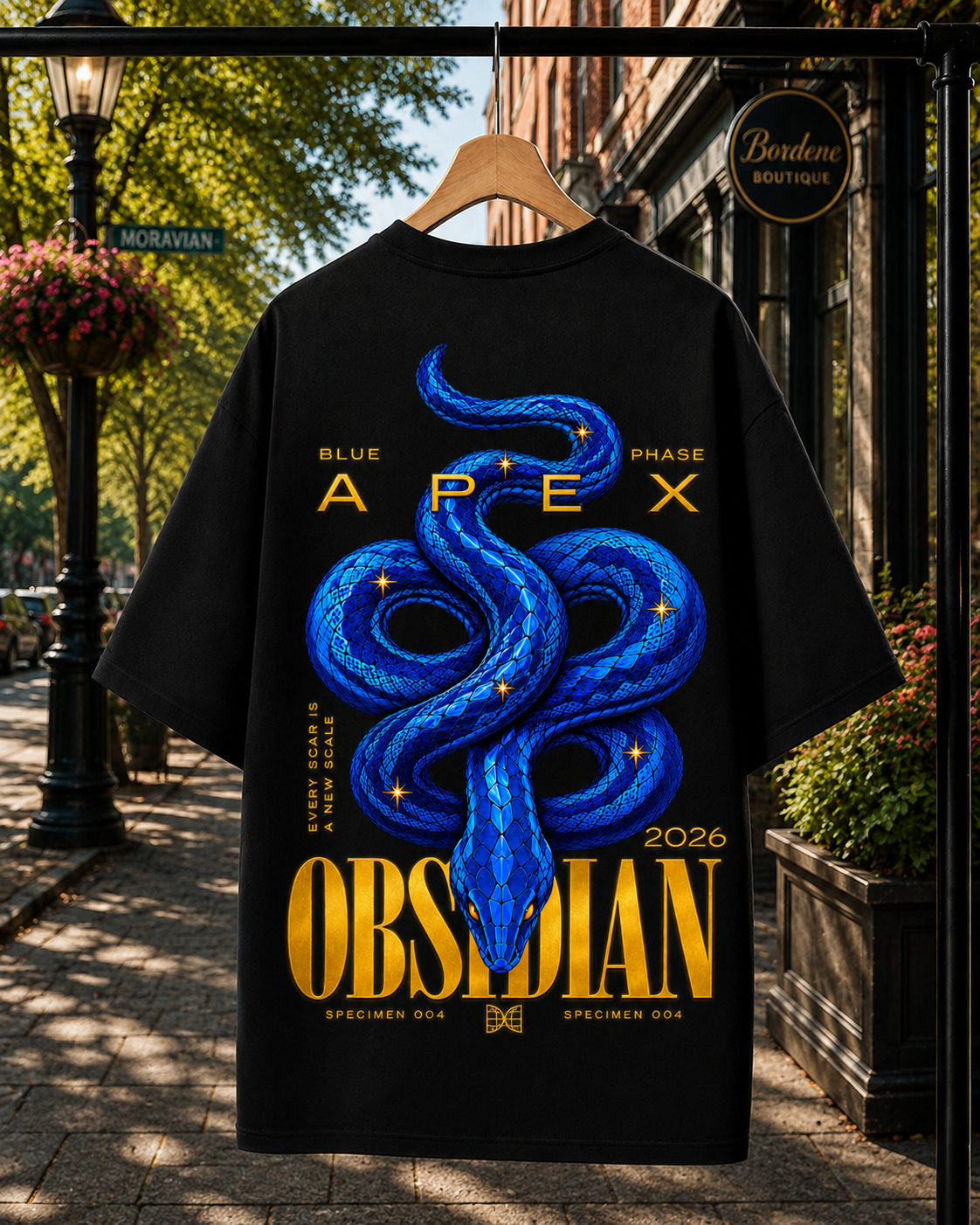 APEX OBSIDIAN | Unisex Oversized Tee