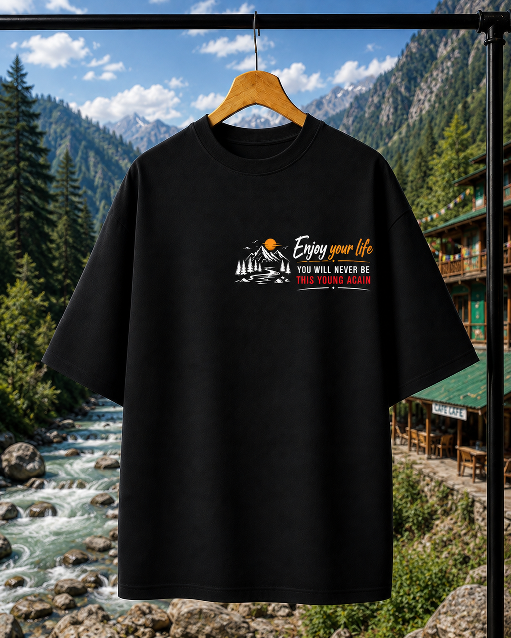 KASOL Parvati Valley | Unisex Oversized Tee