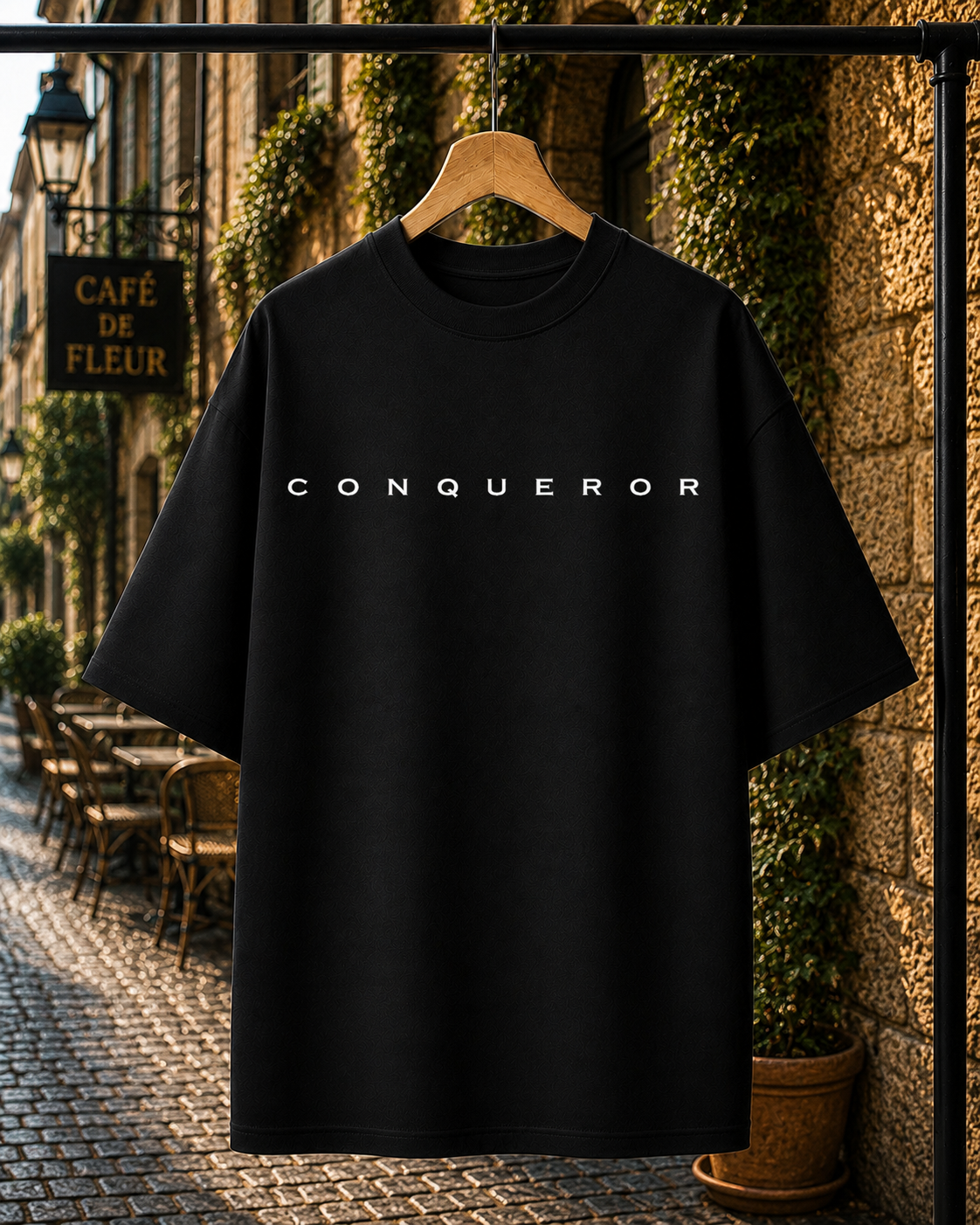 CONQUEROR | Unisex Oversized Tee