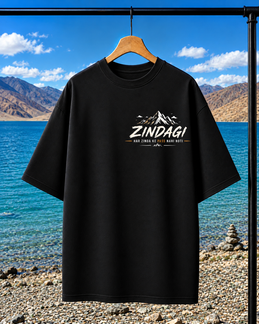 Land of High passes LADAKH | Unisex Oversized Tee