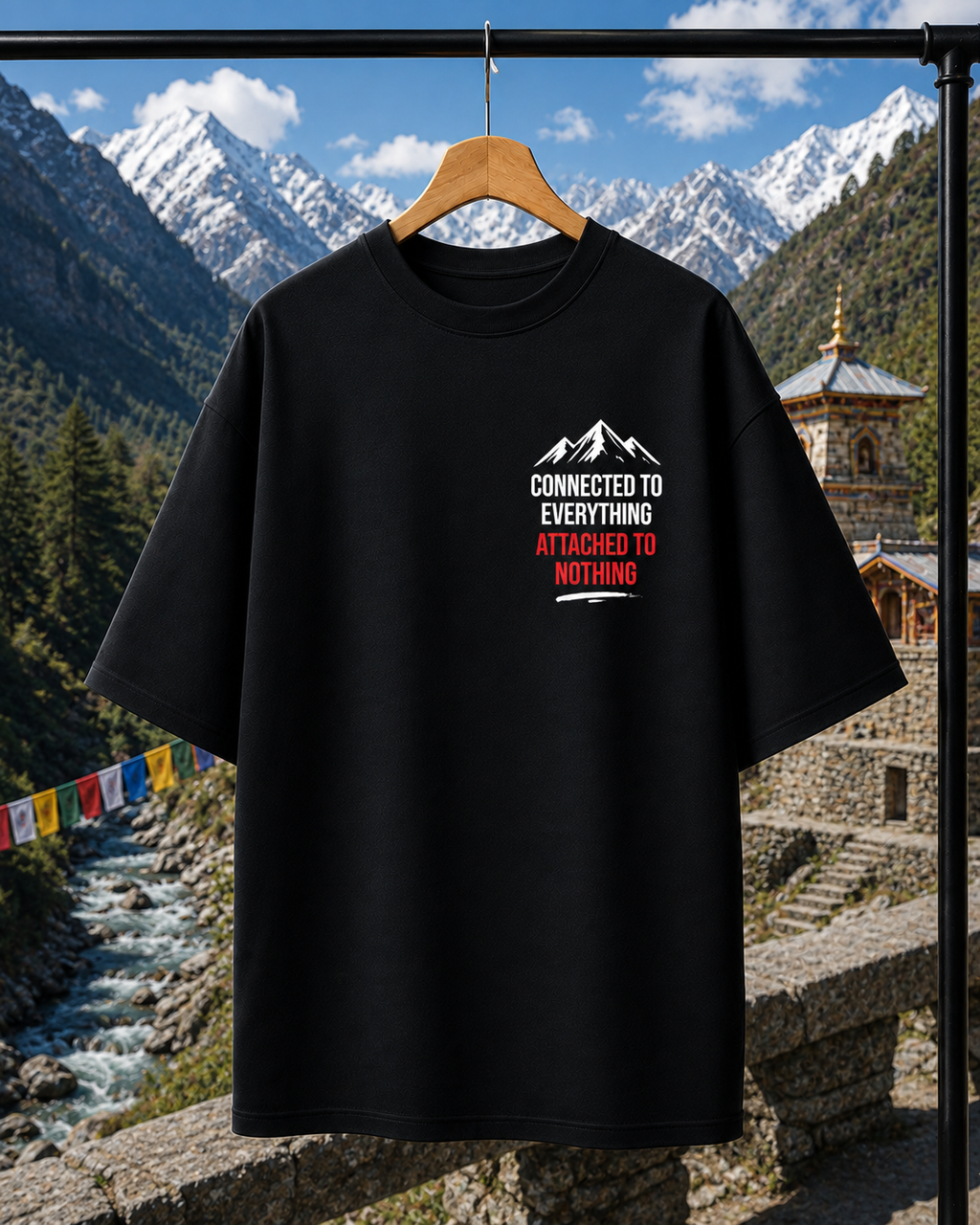UTTRAKHAND | Unisex Oversized Tee