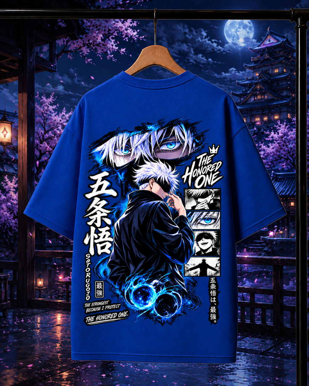 Gojo Satoru The Honored One | Unisex Oversized Tee