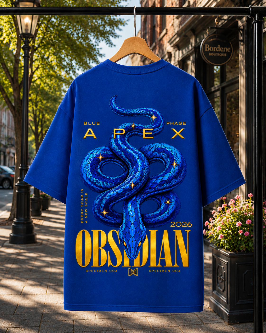 APEX OBSIDIAN | Unisex Oversized Tee
