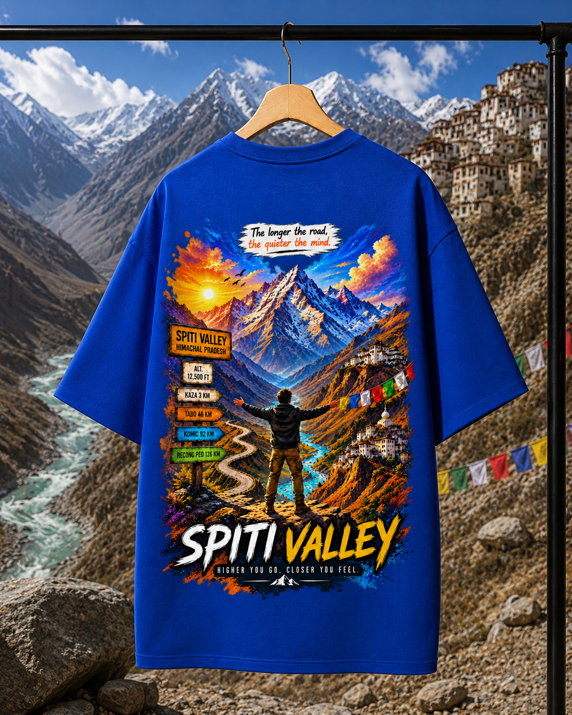 Spiti Valley | Unisex Oversized Tee