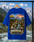 Manali Oversized T-shirt | Unisex Travel Streetwear