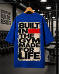 Built in the gym Oversized Cotton T-shirt | Unisex