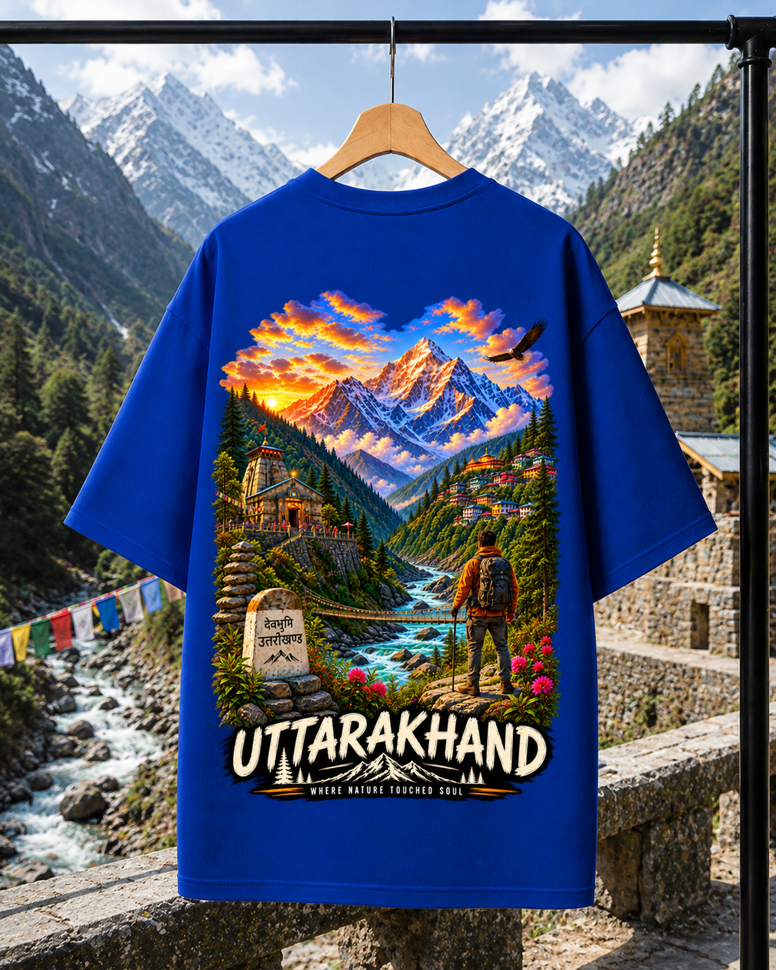 UTTRAKHAND | Unisex Oversized Tee