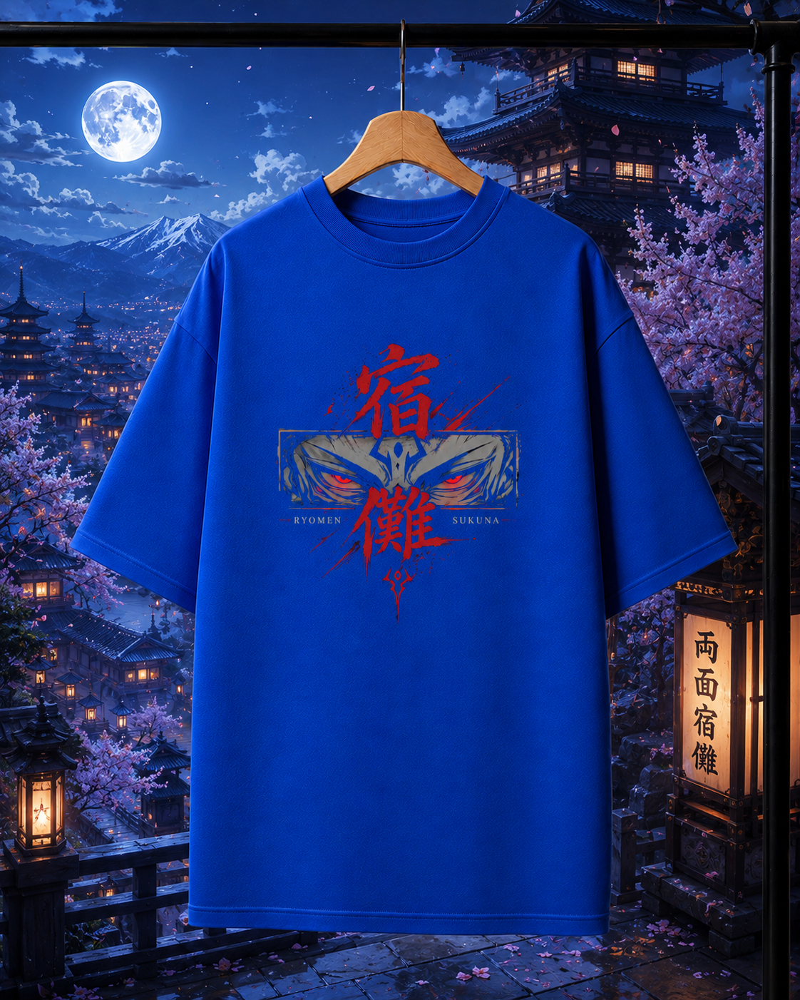 Ryomen Sukuna King of curses | Unisex Oversized Tee