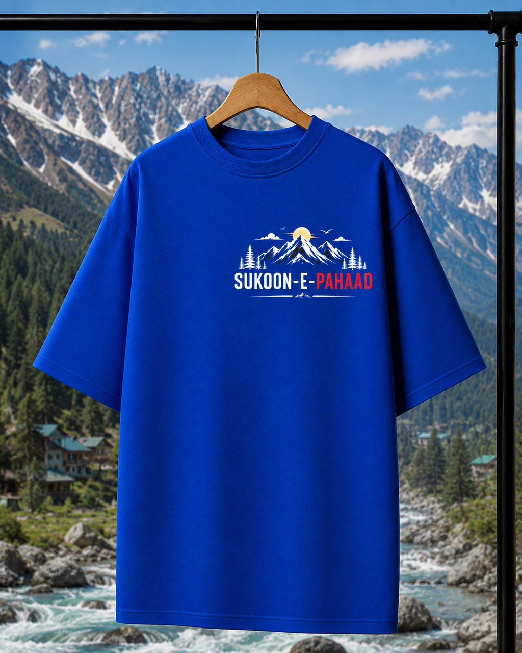 Manali | Unisex Oversized Tee