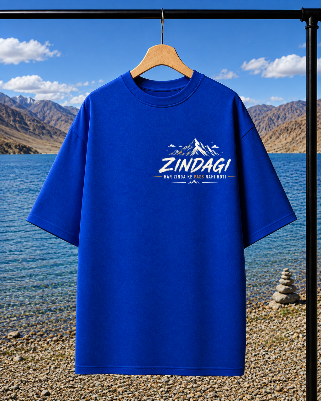 Land of High passes LADAKH | Unisex Oversized Tee