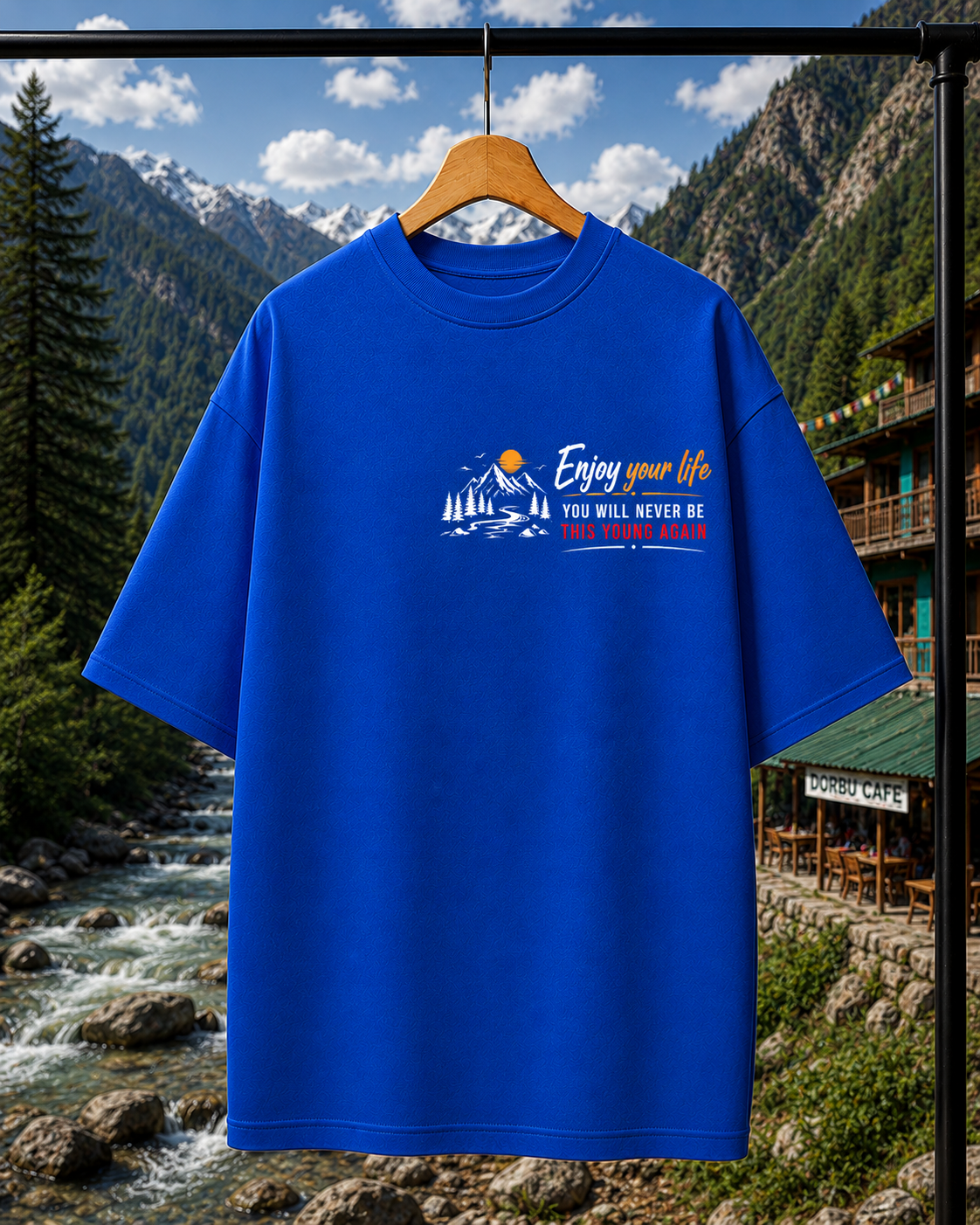 KASOL Parvati Valley | Unisex Oversized Tee