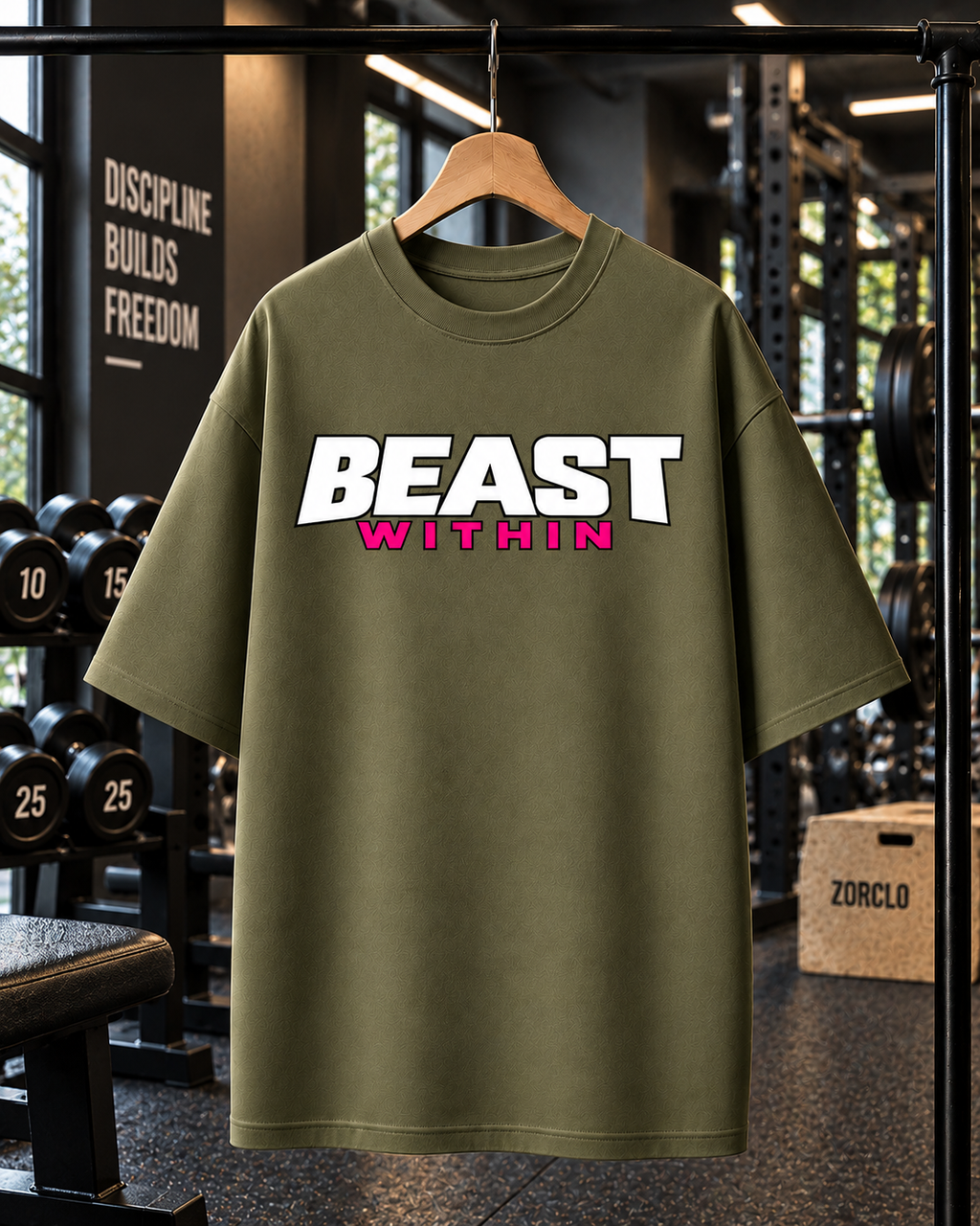 Big Beast Oversized Gym T-shirt | Unisex