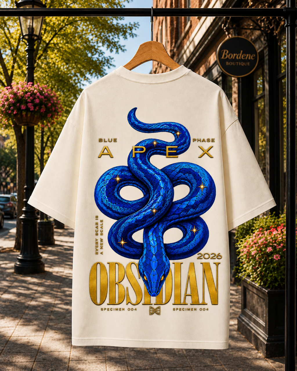 APEX OBSIDIAN | Unisex Oversized Tee