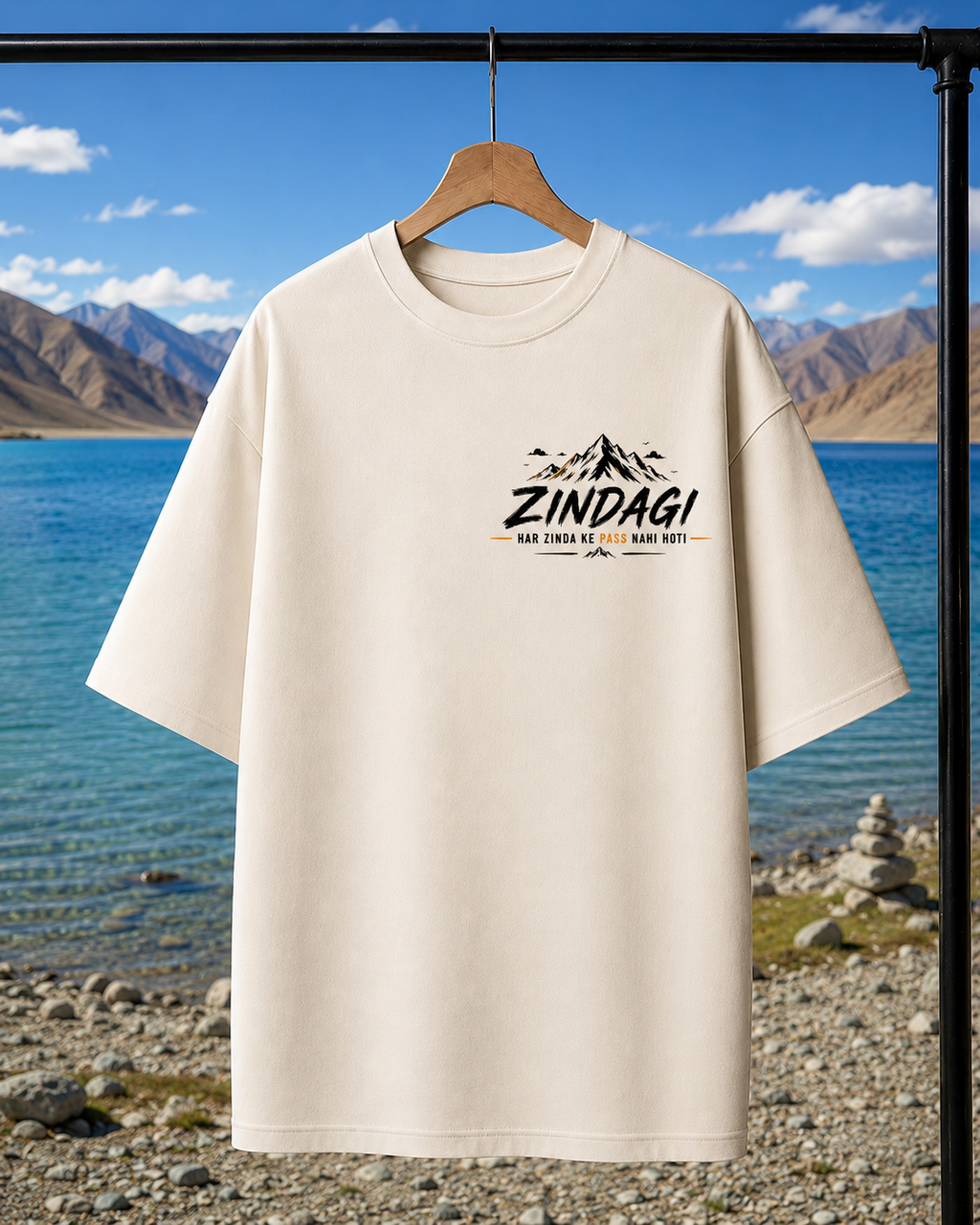 Land of High passes LADAKH | Unisex Oversized Tee