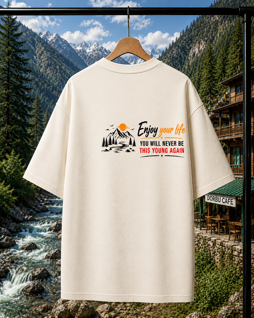 KASOL Parvati Valley | Unisex Oversized Tee