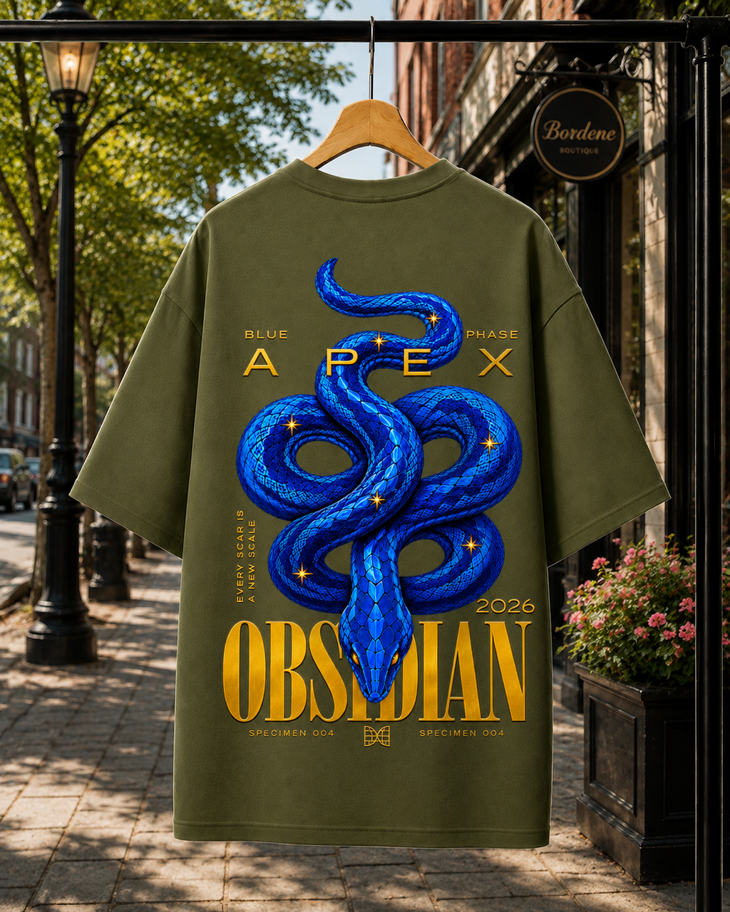 APEX OBSIDIAN | Unisex Oversized Tee