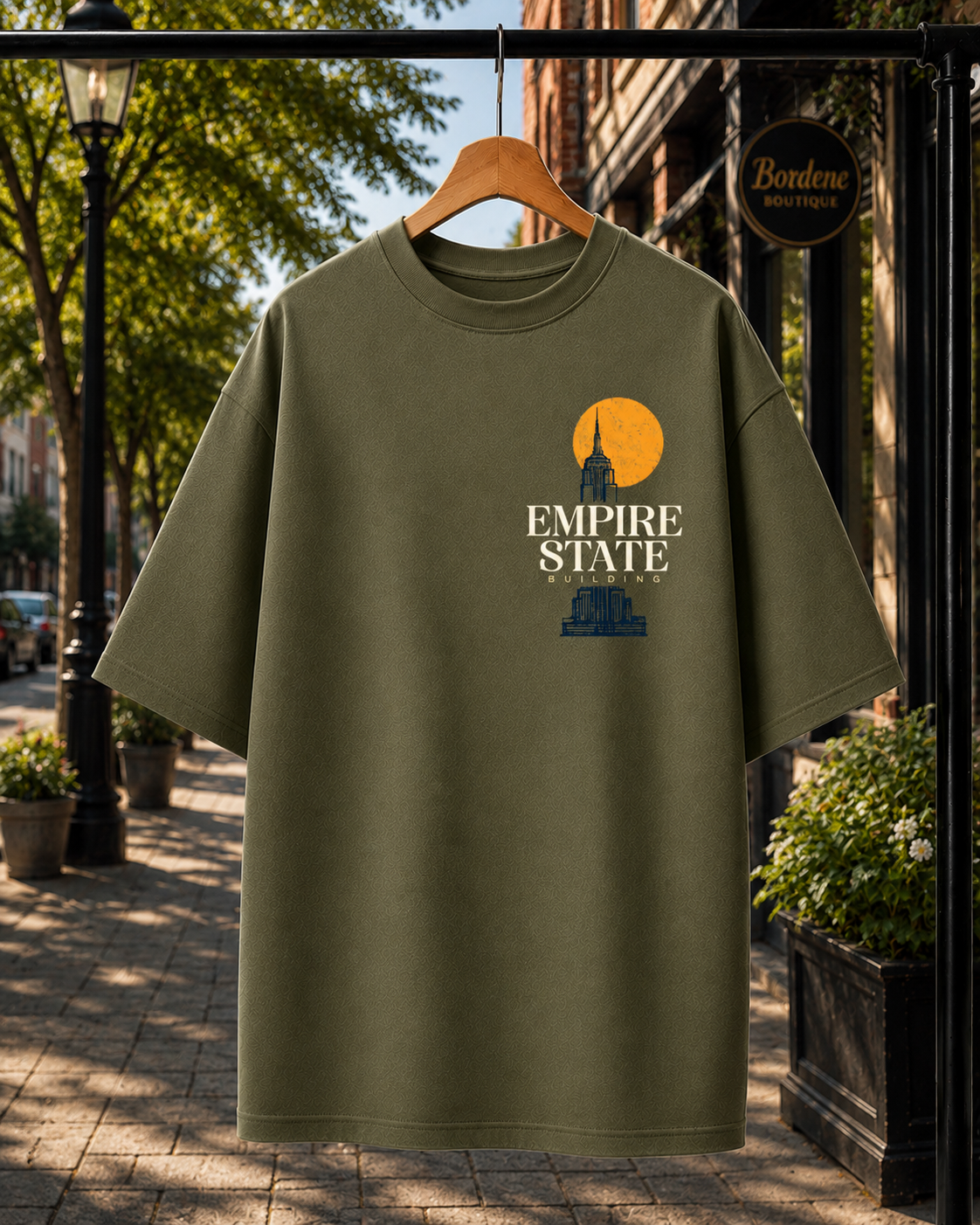 EMPIRE STATE | Unisex Oversized Tee