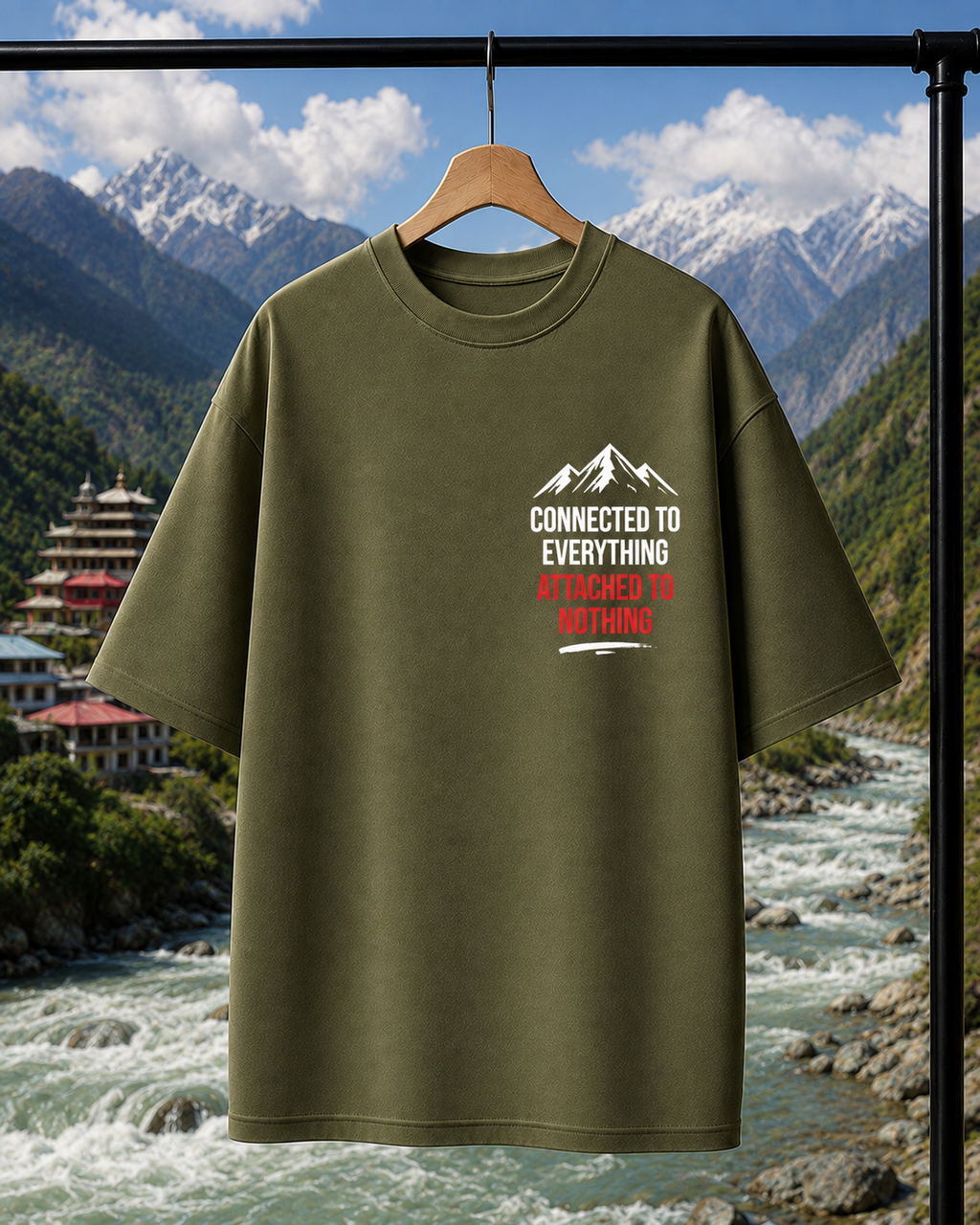 UTTRAKHAND | Unisex Oversized Tee
