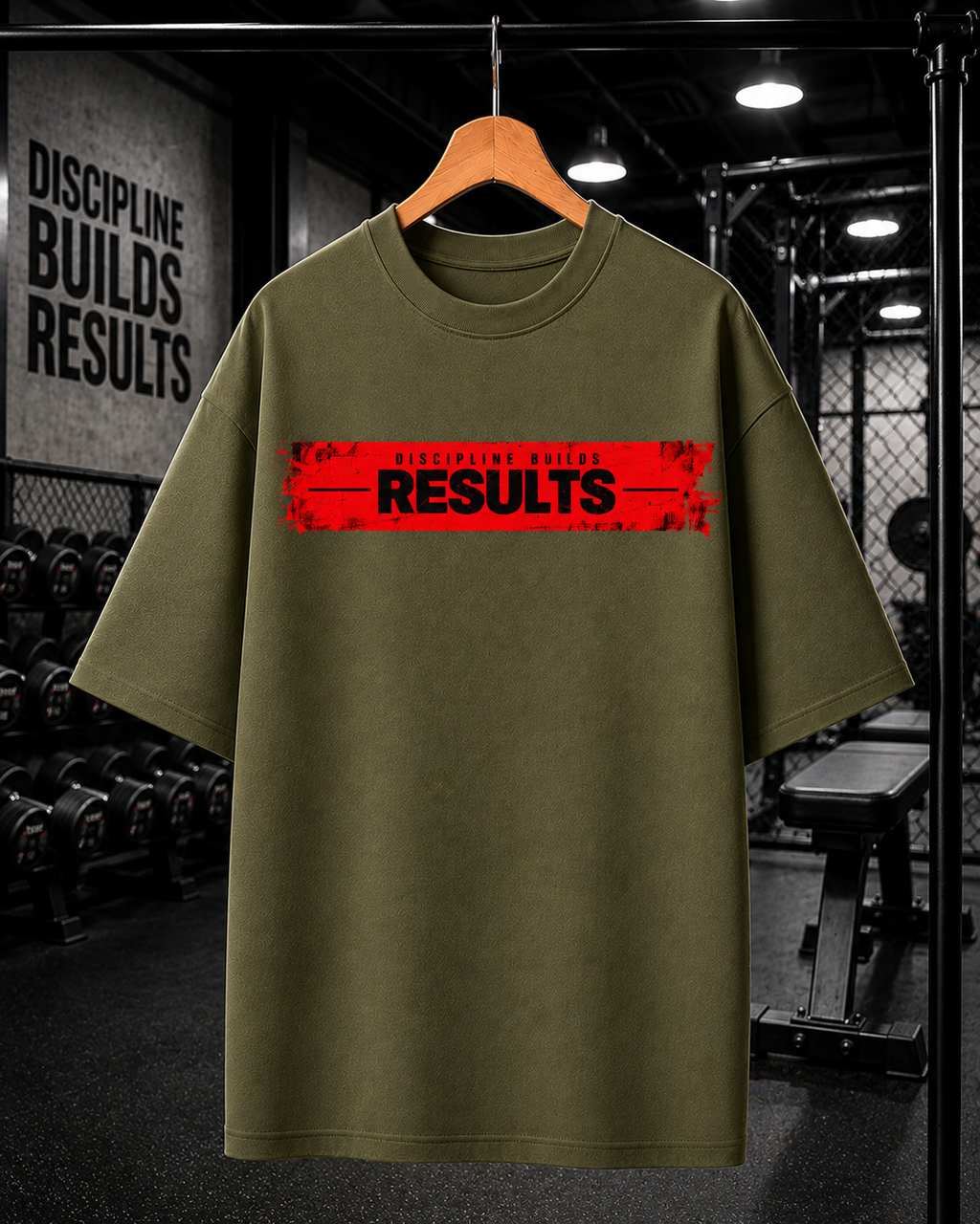 Built in the gym | Unisex Oversized Tee