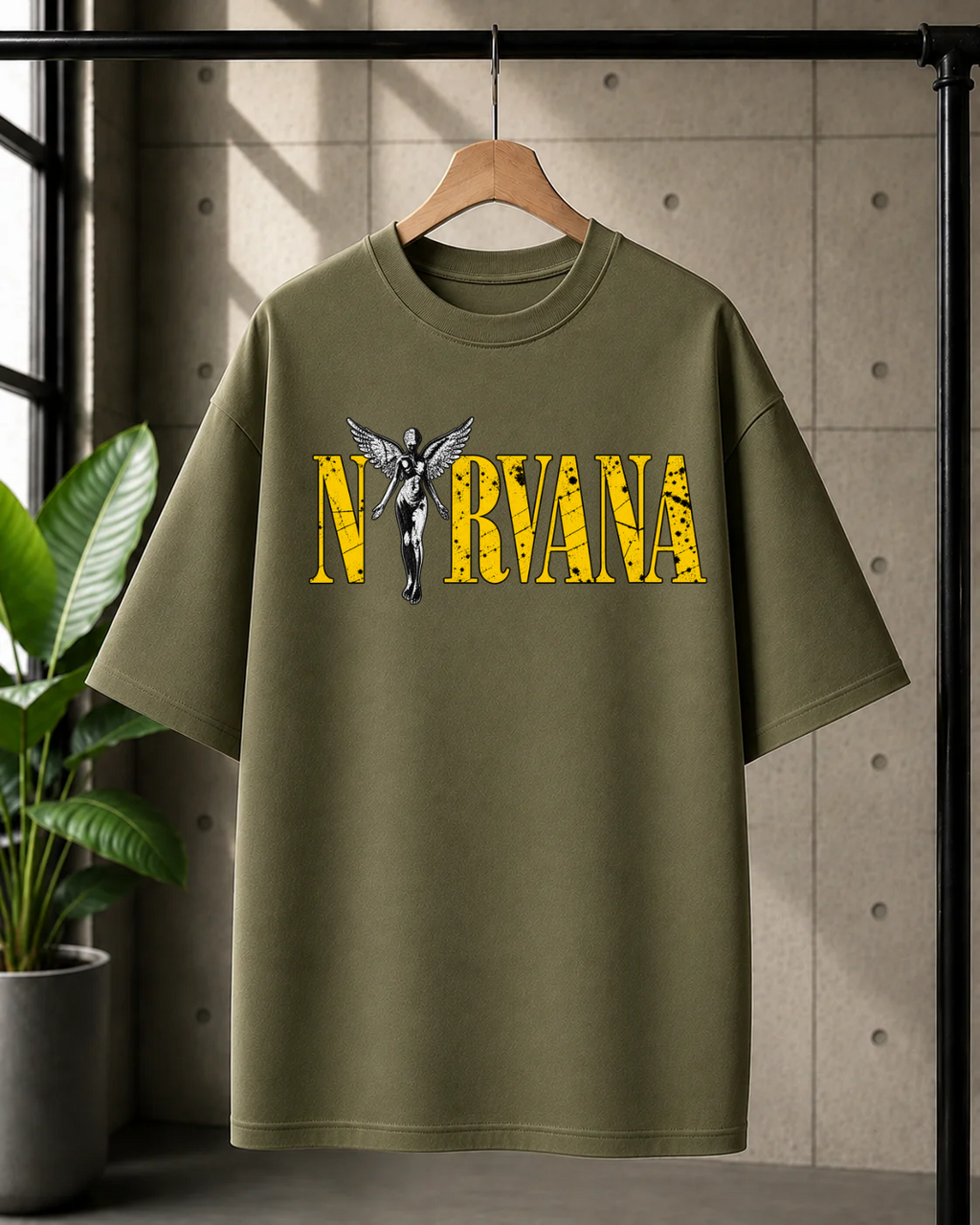 Nirvana Oversized Cotton T-shirt | Unisex premium Streetwear