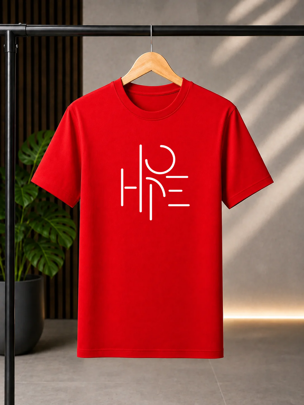 Hope Regular Fit Cotton T-shirt | Unisex