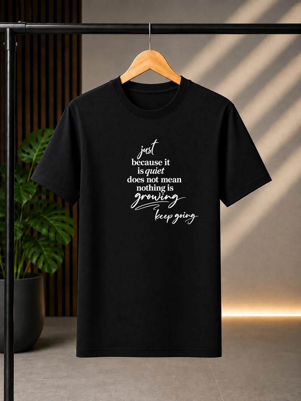 keep Going Regular Fit Cotton T-shirt | Unisex
