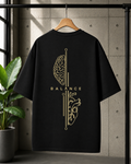 BALANCE Oversized Cotton T-shirt | Unisex premium Streetwear