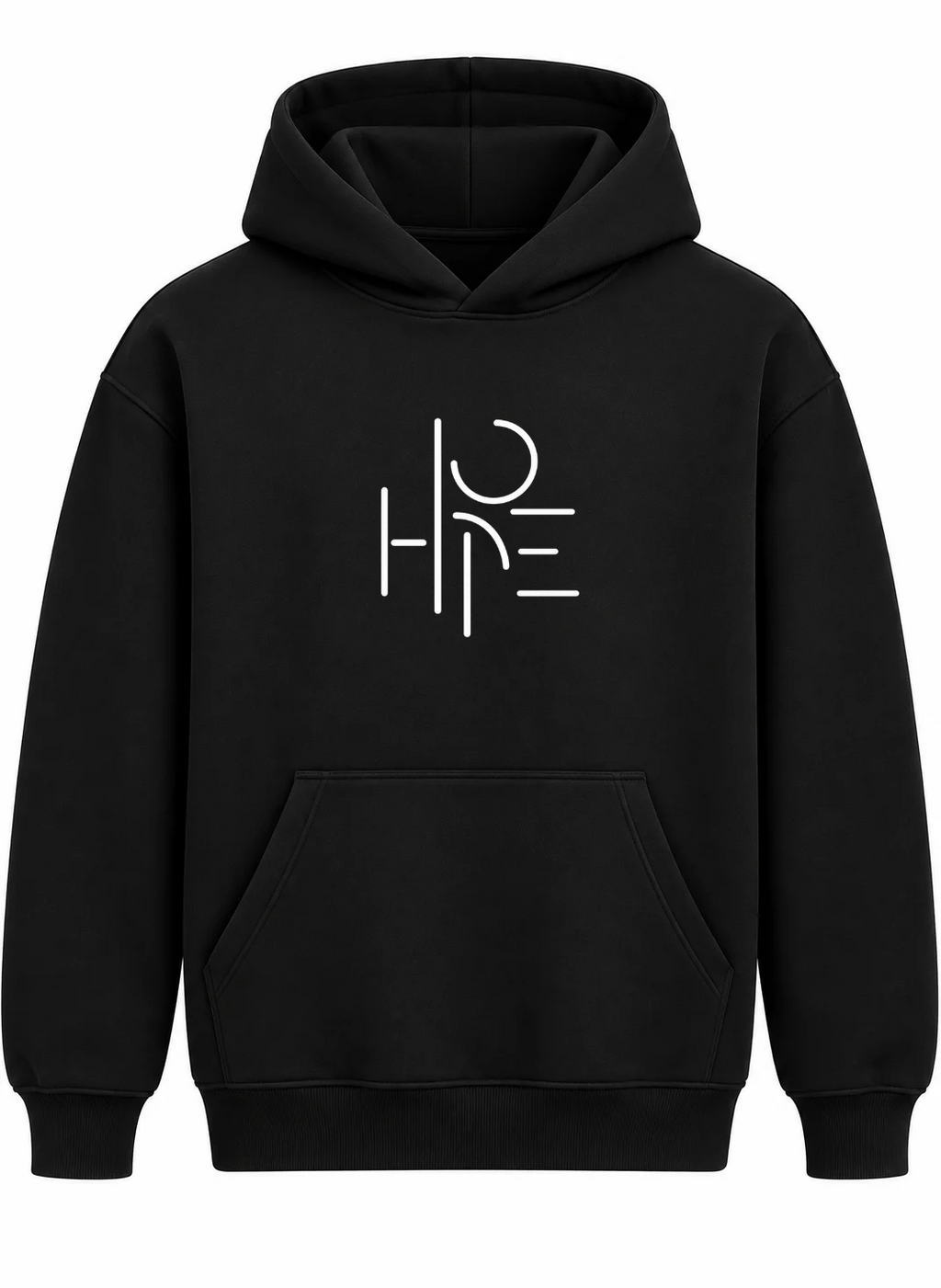 HOPE Oversized Cotton Fleece Hoodie | Unisex