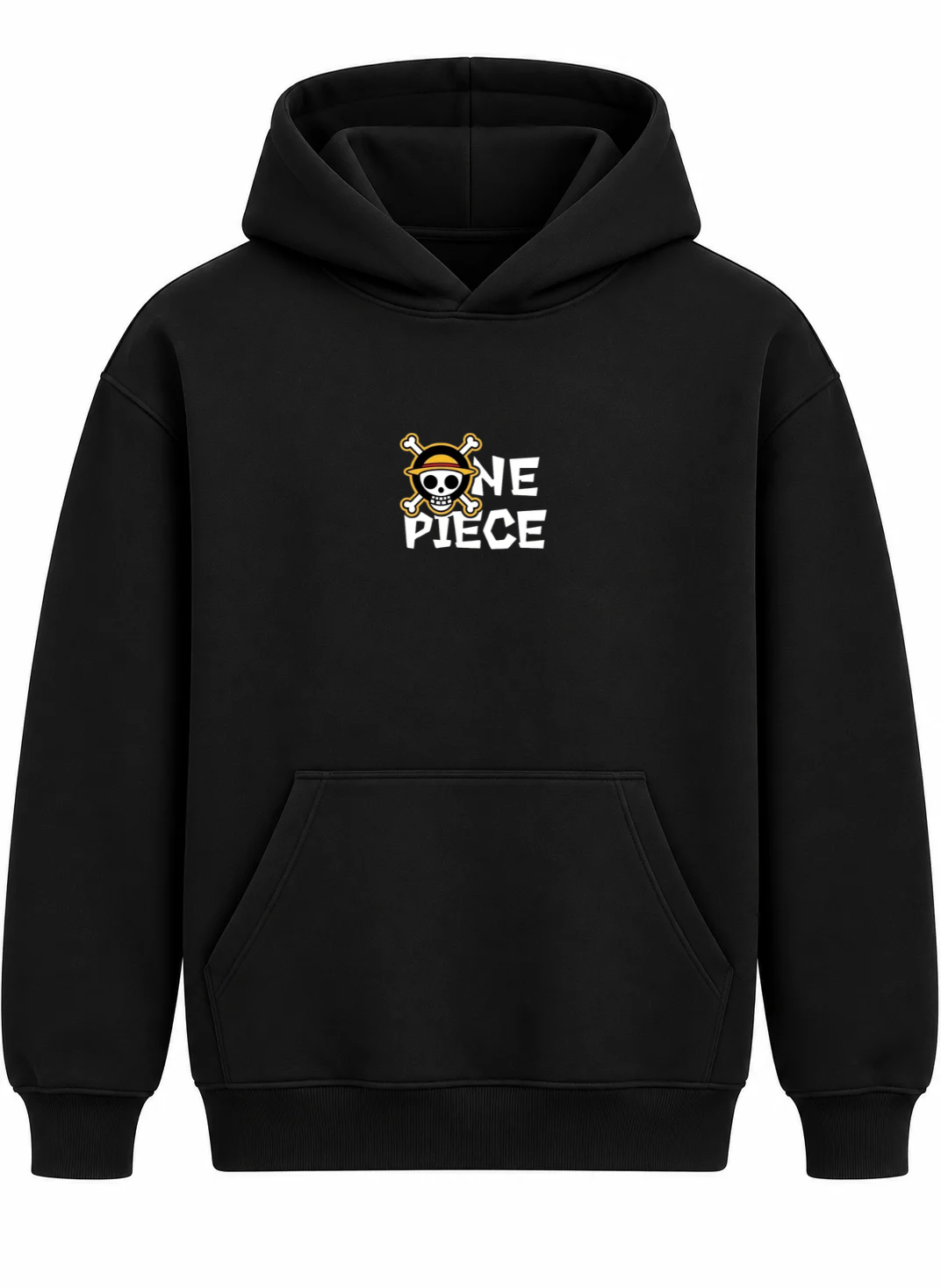 One Piece Oversized cotton Fleece Hoodie | Unisex