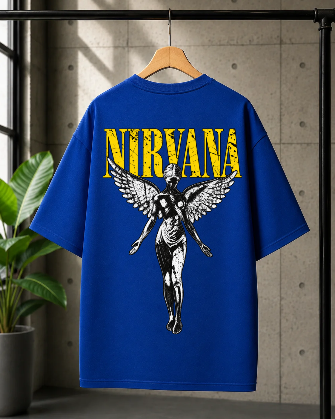 Nirvana Oversized Cotton T-shirt | Unisex premium Streetwear