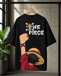 One Piece Oversized Cotton T-shirt | Unisex Anime Streetwear
