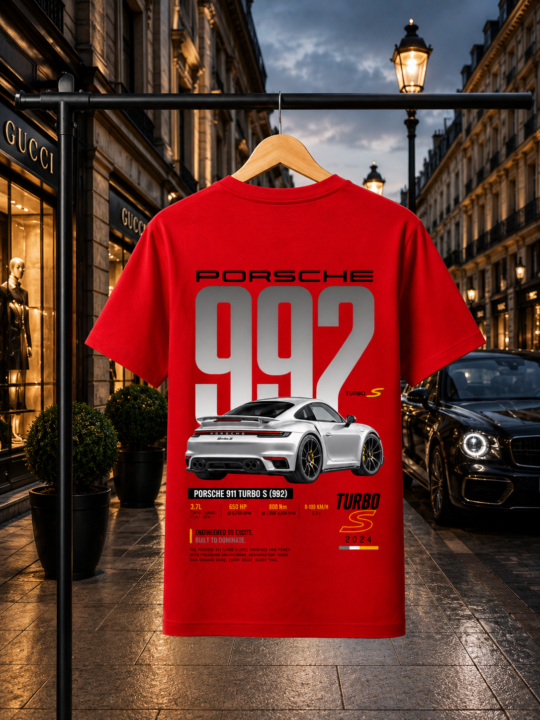 PORSCHE 992 Limited Edition | Unisex Regular Fit Tee