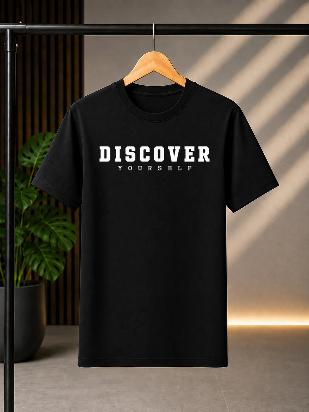 DISCOVER YOURSELF Regular Fit Cotton T-shirt | Unisex