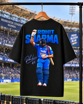 Rohit Sharma Oversized T-shirt | Unisex Cricket Streetwear