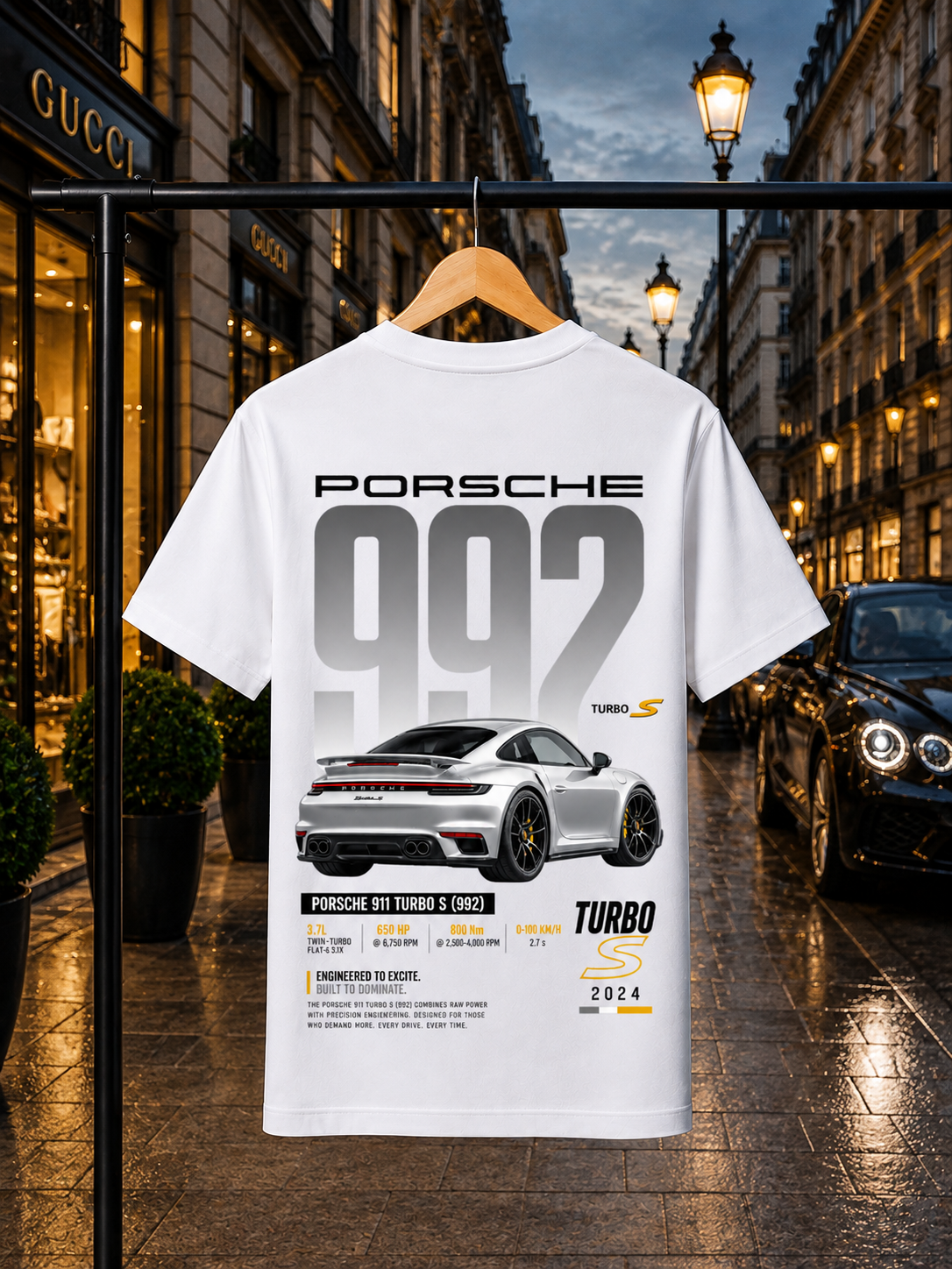 PORSCHE 992 Limited Edition | Unisex Regular Fit Tee